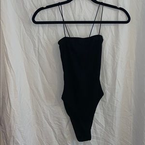 black bodysuit